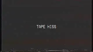 VCR Tape Hiss Sound Effect VHS Camera Buzz 80’s & 90’s Home Video