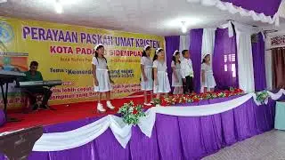 Vocal Group Gereja pada Paskah Kota Padang Sidempuan 2022