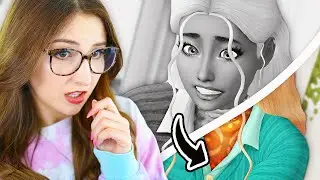 can i make a sim in black and white in sims 4?