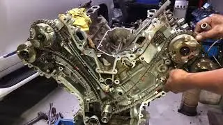 LEXUS LX570 3UR FE ENGINE REPAIR PART 1