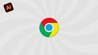 How to Draw a chrome logo Design in Adobe Illustrator