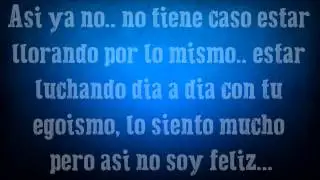 Asi ya no (con letra) - La maquinaria Nortena