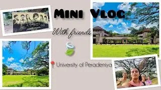 Mini Vlog🍃🤍 | Friends | Apzara's Vlogs | University of Peradeniya ✨