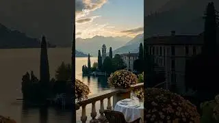 Relaxing Lakeside Jazz in Como 2025 | Dolce Vita Vibes #LakeComo #Jazz