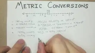 How to do Metric Conversions (General Chemistry I)