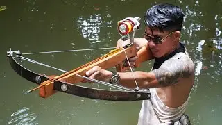 DIY Wooden Crossbow Fishing - A Unique and Exciting Way to Hunt Fish
