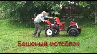 Бешеный мотоблок.