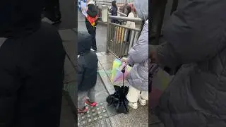 Китайцы выгуливают детей на поводке2 