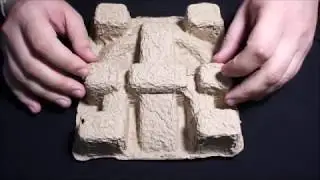 АСМР Картонка, кисточка, карандаш и фломастеры