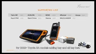 How to Use Xhorse Toyota BA Cable To Program Toyota Vellfire 2024 All Keys Lost by Key Tool Max Pro