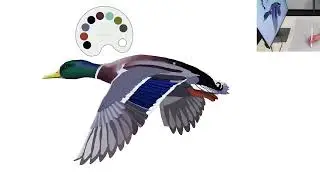 [DeltaPen] Duck: digital painting timelapse