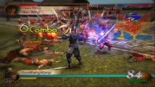 Dynasty Warriors 3 Gan Ning hell mode challenge