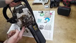 Ремонт бензопилы Stihl MS180. Ремонт карбюратора с заменой ремкомплекта