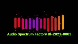 - 03 -Audio Spectrum Black Screen Design By Adobe After  Effects 2023