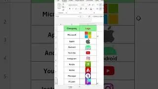 Generating logos in Excel using the IMAGE function | CONCAT Function and Logo API |