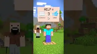 HELP Herobrine Hit The Ball VS Notch VS Noob VS Mario (Bones - Imagine Dragons) 