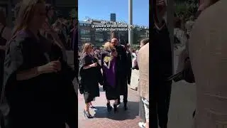 As beautiful and as iconic as our graduates 😌💖 #BarbicanCentre #LondonMetGrad
