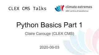 Python Basics Session #1