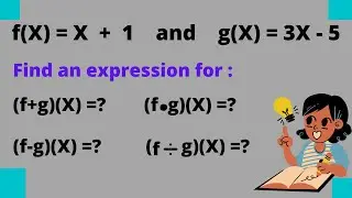 Basic Operations On Functions | Easily Explained