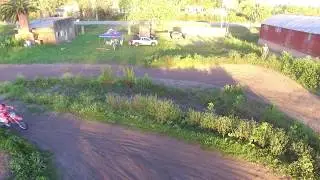 Girando en el Rossi MX Park Chascomus