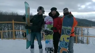 Мои выходные! Активный отдых, горы, друзья, сноуборд - кайф!