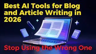Best AI Tools for Blog and Article Writing in 2026 – Stop Using the Wrong One