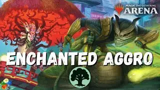 KAMIGAWA'S AGGRO ENCHANTMENTS - Mono Green Standard Concept Deck