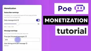 How To Make Money From Poe (How To Use Poe Monetisation)