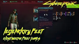 Where to find Legendary Elastiweave Fixer Shoes With Reinforced Seams in Cyberpunk 2077