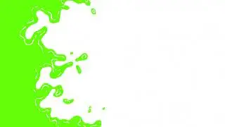 Smooth Liquid Splash Transition - Green Screen Liquid Overlay + Sound FX