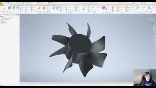 Два способа создания вентилятора в Autodesk Inventor