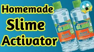 How to make slime activater at home | Diy slime activater | handmade activator | Akshay craft world