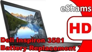 Dell Inspiron 3581 Battery Replacement Type WDX0R