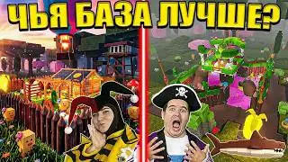 😱 ЧЬЯ БАЗА ЛУЧШЕ?! СОНЯ ПРОТИВ СЕВЫ В 99 НОЧЕЙ В ЛЕСУ В РОБЛОКС!