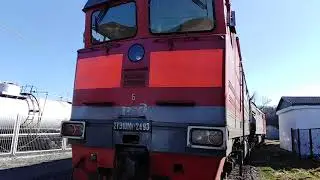 2ТЭ10МК2493 НА САХАЛИНЕ