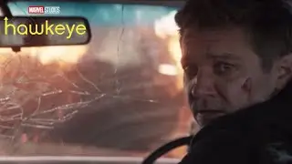 Hawkeye | Exploding Arrow fighting | Disney Marvel