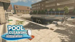 Школьный бассейн ► Pool Cleaning Simulator #4