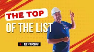 The TOP of the list (The Roof)