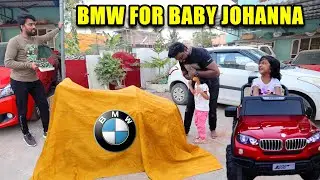 Surprising Baby Johanna with a New BMW Car !! DAN JR CM