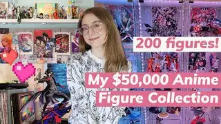 THE TIME HAS COME! My Massive Anime Figure Collection and Room Tour! // Over 200 Figures!