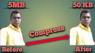 HOW TO COMPRESS PHOTO SIZE || REDUCE IMAGE SIZE 5MB TO 50KB IN MOBILE || PICTURE REDUCE ||