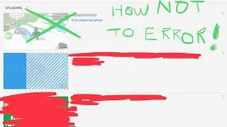 HOW TO FIX ERROR UPLOADING VIDEOS ON YOUTUBE!! (87% works) You-Tutorial