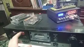SONY TC-K361 запись с генератора