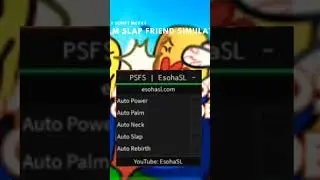 Roblox/ Palm Slap Friend Simulator Script #robloxscript #roblox