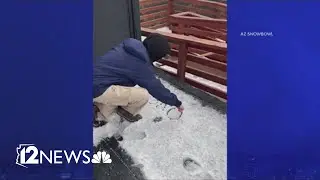 Snow in Arizona in August? Yes, that really happened.
