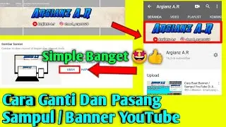 Cara Ganti | Pasang Banner / Sampul YouTube