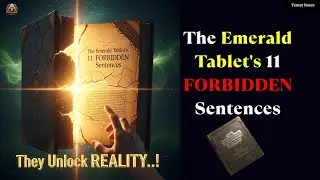 The Emerald Tablet's Forbidden Decoding: The 11 Sentences That Unlock Reality Itself..!