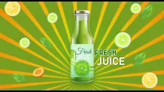 Lemon Juice Promo | Products Ads | Motion Graphics