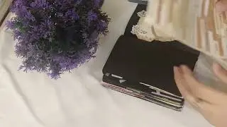ASMR journal with me | aesthetic journal | vintage journal | #journalingwithme #asmr