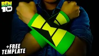 DIY BEN 10 BIOMNITRIX | How To Make Easy Alien Watch at Home +Free Template